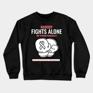 Cervical Cancer Awareness Crewneck Sweatshirt